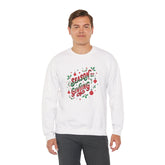 Cozy Holiday Sweatshirt Season of Giving Unisex Crewneck Perfect Gift Christmas Winter Wear Comfortable Stylish Heavy Blend Festive Sweatshirt Printify