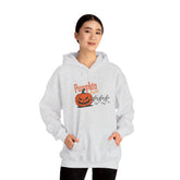 Halloween Pumpkin Sweatshirt, Spooky Fall Apparel, Cozy Hoodie, Unisex Halloween Clothing, Perfect Gift for Halloween Printify