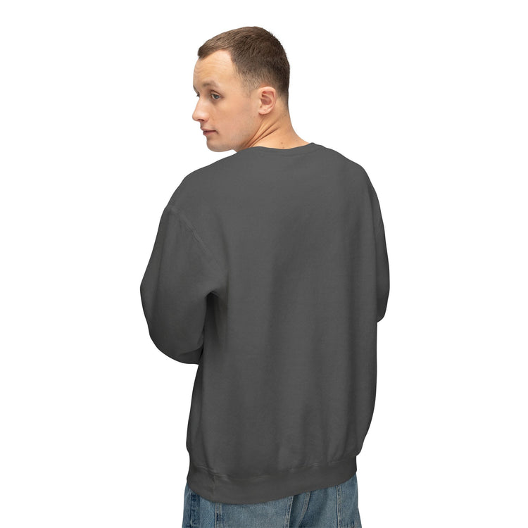 Unisex Lightweight Crewneck Sweatshirt - Nightmare Before Coffee Printify