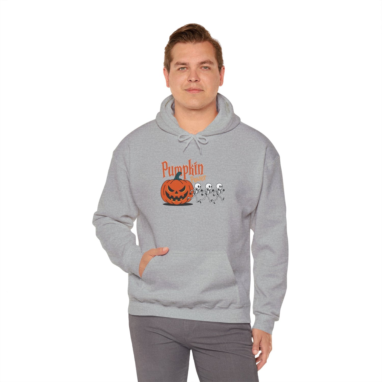 Halloween Pumpkin Sweatshirt, Spooky Fall Apparel, Cozy Hoodie, Unisex Halloween Clothing, Perfect Gift for Halloween Printify