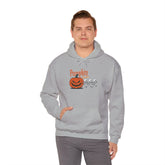 Halloween Pumpkin Sweatshirt, Spooky Fall Apparel, Cozy Hoodie, Unisex Halloween Clothing, Perfect Gift for Halloween Printify