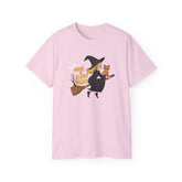 Halloween Witch T-Shirt, Funny Tee, Spooky Apparel, Costume Party Shirt, Fall Fashion, Trick or Treat Printify