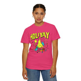 Holi-Yay Graphic T-Shirt, Fun Summer Tee, Unique Gift, Casual Wear, Birthday, Holiday Celebration, Unisex Apparel Printify