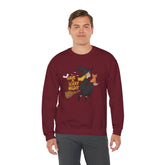 Halloween Witch Sweatshirt, Cozy Crewneck, Unisex Sweater, Spooky Season Apparel, Scary Night Gift, Fall Fashion Printify
