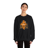 Unisex Halloween Ghost Sweatshirt - Spooky Vibes, Cozy Apparel, Perfect for Fall, Ghost Lover Gift, Halloween Celebration Printify