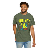 Holi-Yay Graphic T-Shirt, Fun Summer Tee, Unique Gift, Casual Wear, Birthday, Holiday Celebration, Unisex Apparel Printify