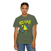 Holi-Yay Graphic T-Shirt, Fun Summer Tee, Unique Gift, Casual Wear, Birthday, Holiday Celebration, Unisex Apparel Printify
