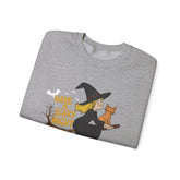 Halloween Witch Sweatshirt, Cozy Crewneck, Unisex Sweater, Spooky Season Apparel, Scary Night Gift, Fall Fashion Printify