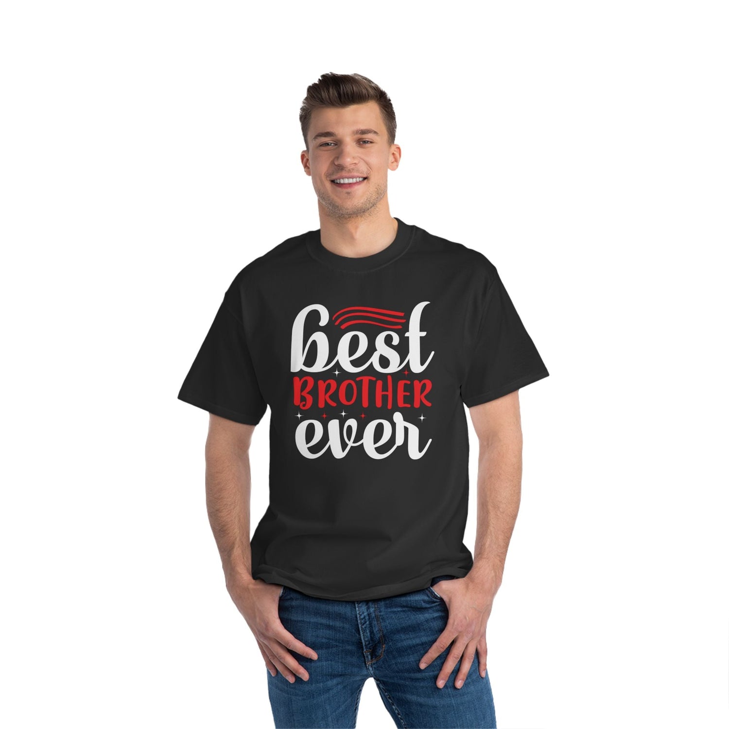 Best Brother Ever T-Shirt, Fun Brother Birthday Gift, Cool Sibling Apparel, Casual Family Gathering Wear, Men&