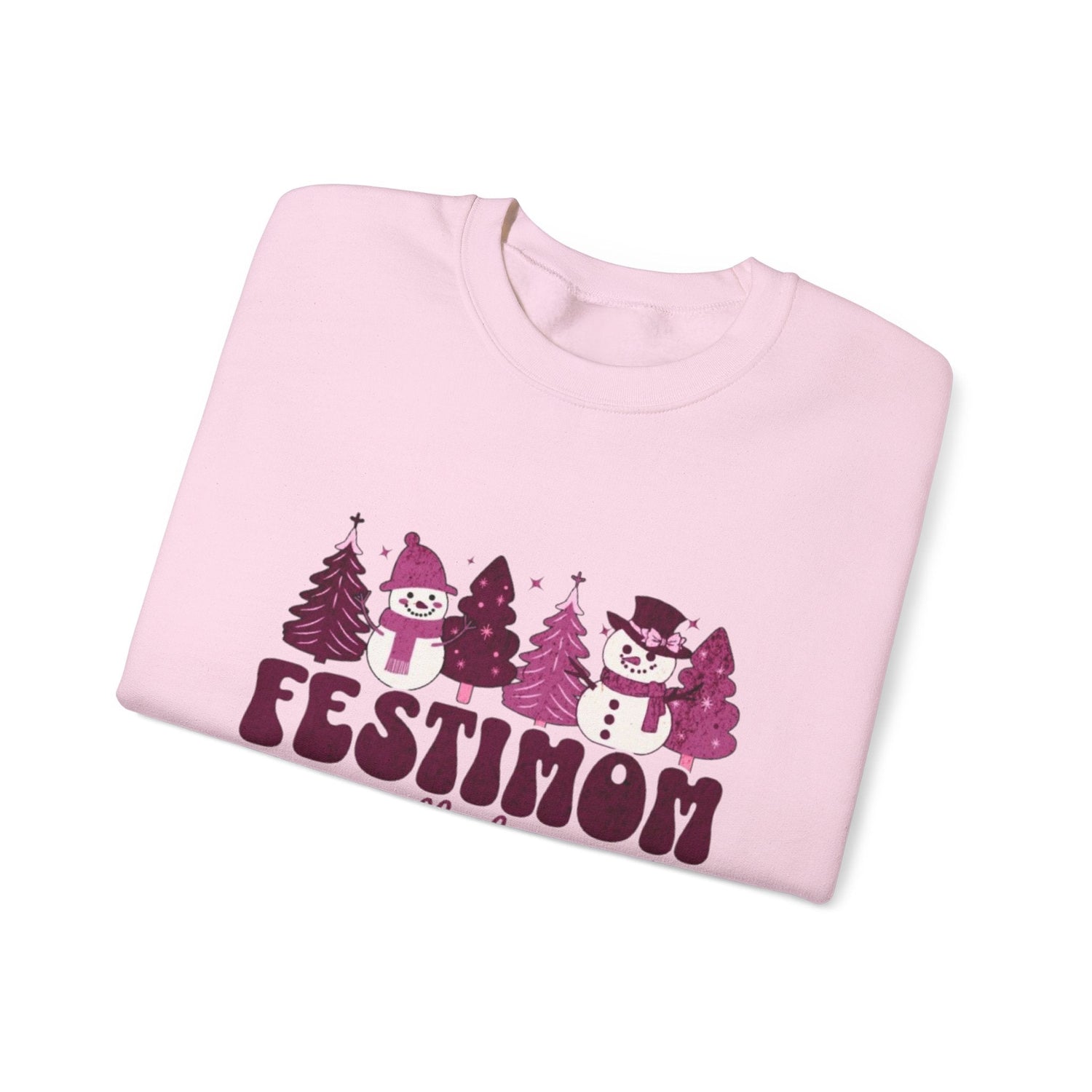 Festive Crewneck Sweatshirt with Fun Holiday Design, Cozy Winter Wear, Christmas Gift, Comfy Sweater, Unisex Holiday Apparel Printify