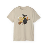 Halloween Witch T-Shirt, Funny Tee, Spooky Apparel, Costume Party Shirt, Fall Fashion, Trick or Treat Printify