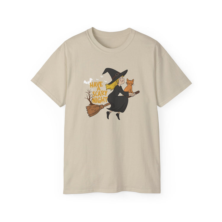 Halloween Witch T-Shirt, Funny Tee, Spooky Apparel, Costume Party Shirt, Fall Fashion, Trick or Treat Printify