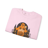 Unisex Halloween Ghost Sweatshirt - Spooky Vibes, Cozy Apparel, Perfect for Fall, Ghost Lover Gift, Halloween Celebration Printify