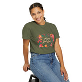 Floral Thank You T-Shirt, Comfortable Gift Tee, Unisex Floral Tee, Casual Style Shirt, Appreciation Day Gift, Everyday Wear Printify