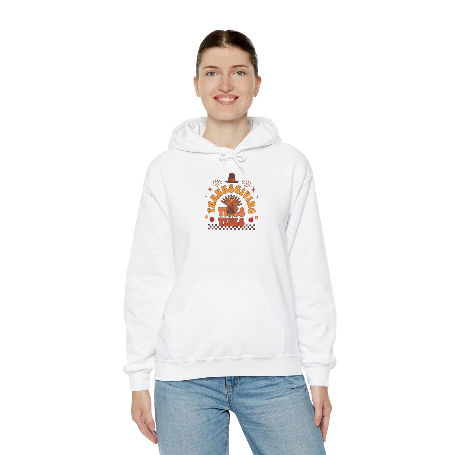 Autumn Vibes Unisex Hoodie with Cozy Design, Perfect for Fall, Sweatshirt, Ideal for Thanksgiving, Gift, Casual Wear Printify