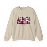 Festive Crewneck Sweatshirt with Fun Holiday Design, Cozy Winter Wear, Christmas Gift, Comfy Sweater, Unisex Holiday Apparel Printify