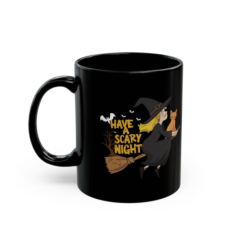 Halloween Witch Mug - 11oz & 15oz, Spooky Gift, Witch Decor, Halloween Party Supplies, Cozy Drinkware Printify