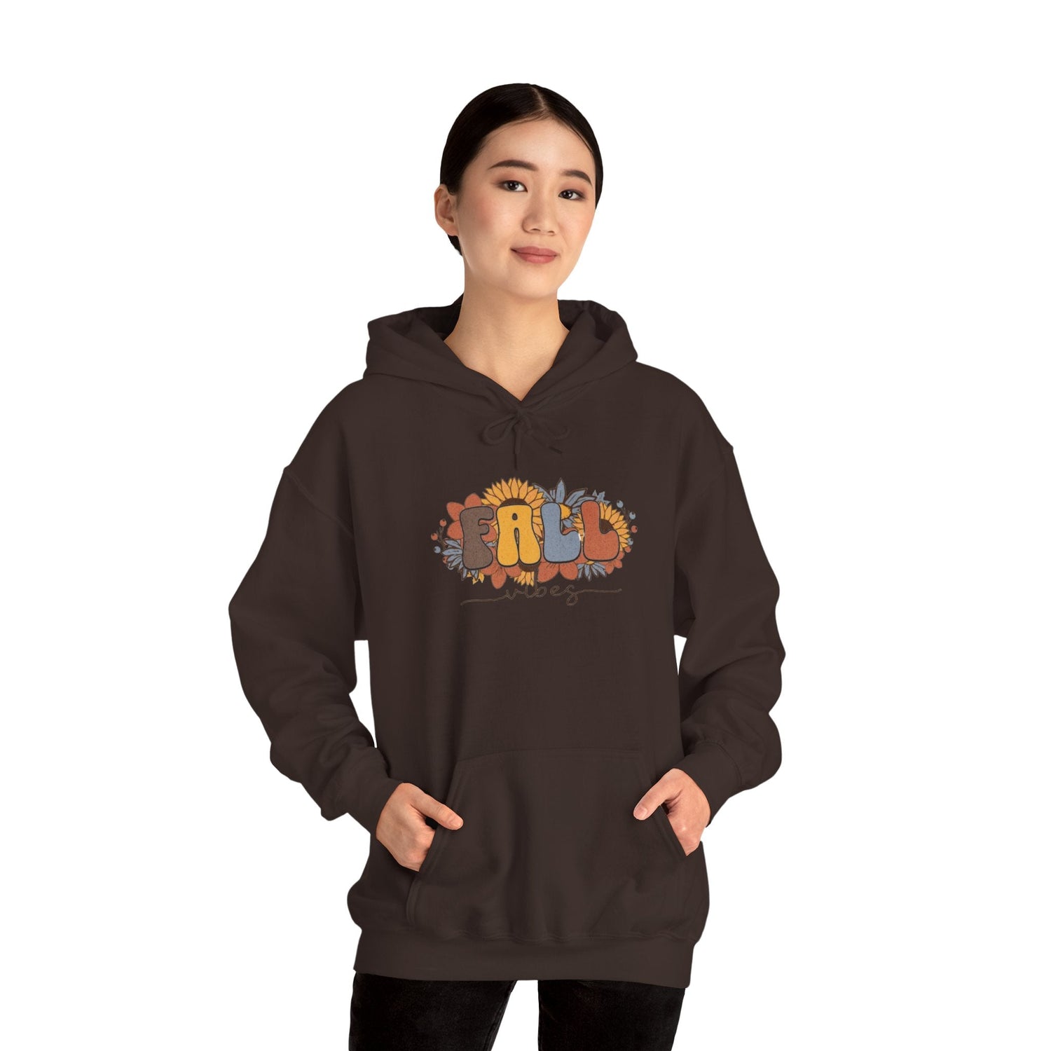 Fall Vibes Unisex Hoodie, Cozy Autumn Sweatshirt, Seasonal Fashion, Fall Gift, Casual Wear, Perfect for Thanksgiving Printify