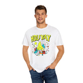 Holi-Yay Graphic T-Shirt, Fun Summer Tee, Unique Gift, Casual Wear, Birthday, Holiday Celebration, Unisex Apparel Printify
