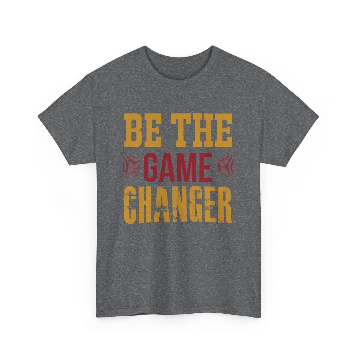Unisex Oversized Tee: Be the Game Changer Shirt, Motivational Gift, Casual Wear, Workout Attire, Unisex Cotton Top Printify