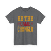 Unisex Oversized Tee: Be the Game Changer Shirt, Motivational Gift, Casual Wear, Workout Attire, Unisex Cotton Top Printify