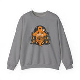 Unisex Halloween Ghost Sweatshirt - Spooky Vibes, Cozy Apparel, Perfect for Fall, Ghost Lover Gift, Halloween Celebration Printify