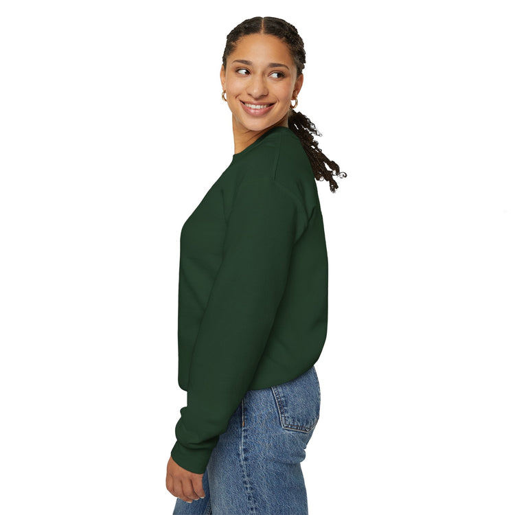 Home for the Holidays Crewneck Sweatshirt, Festive Sweater, Winter Apparel, Christmas Gift, Cozy Holiday Wear Printify