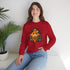 Unisex Halloween Ghost Sweatshirt - Spooky Vibes, Cozy Apparel, Perfect for Fall, Ghost Lover Gift, Halloween Celebration Printify
