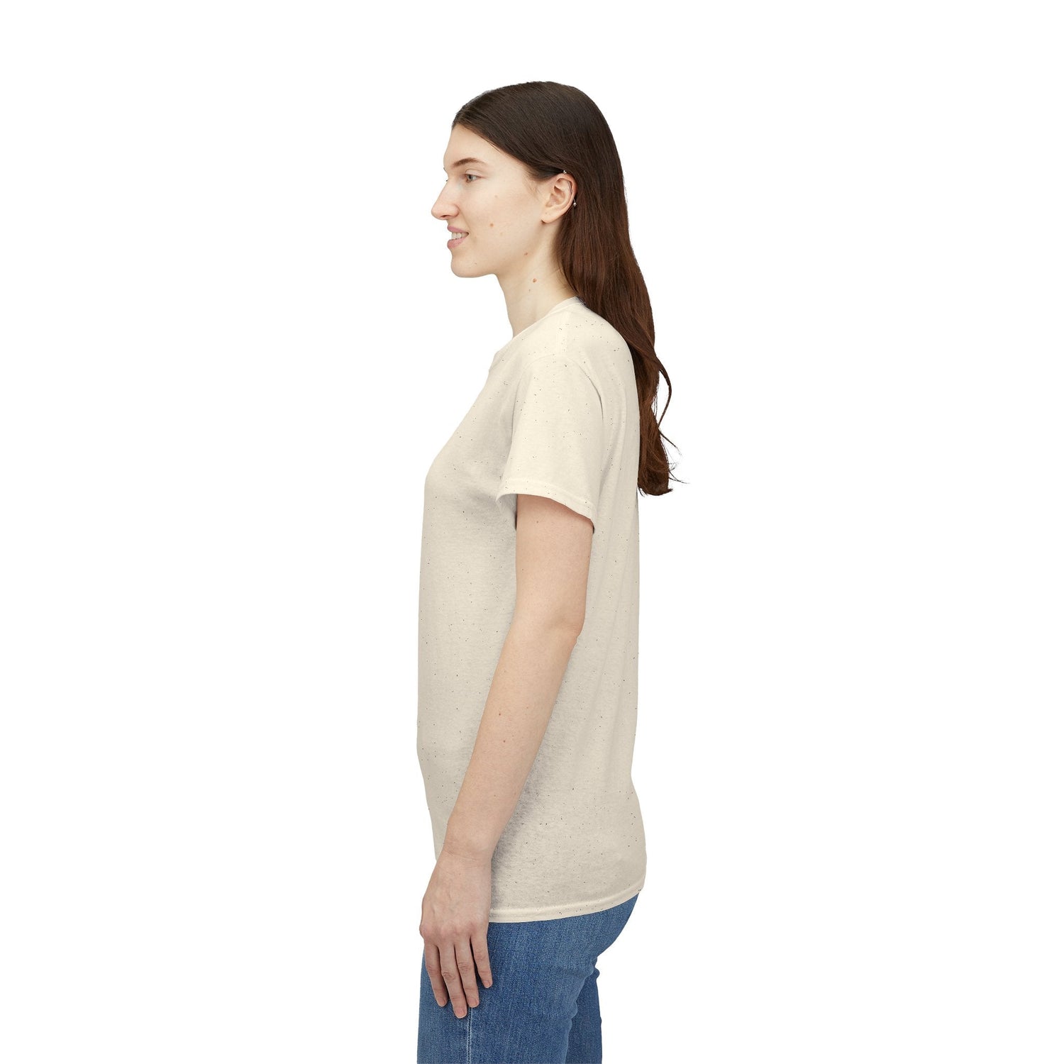 Whimsical Forest Silhouette Tee, Unisex Heavy Cotton T-Shirt, Fall Fashion, Halloween Shirt, Nature Lover Gift Printify