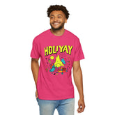 Holi-Yay Graphic T-Shirt, Fun Summer Tee, Unique Gift, Casual Wear, Birthday, Holiday Celebration, Unisex Apparel Printify