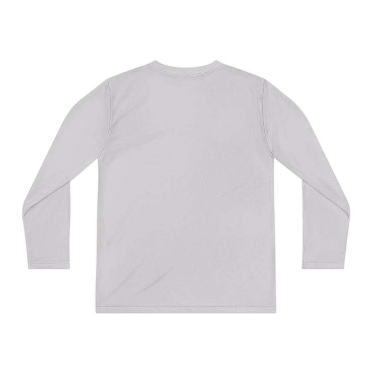Youth Long Sleeve Competitor Tee - Vibrant Graphic Tee for Kids, Perfect for Casual Outings, Halloween, Parties, Everyday Wear, Unique [...] Printify