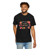 Floral Thank You T-Shirt, Comfortable Gift Tee, Unisex Floral Tee, Casual Style Shirt, Appreciation Day Gift, Everyday Wear Printify