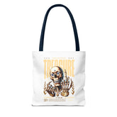 Treasure Hunting Tote Bag, Skull Design, Fun Beach Bag, Unique Gift for Adventurers, Perfect for Everyday Use Printify