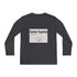 Thanksgiving Youth Long Sleeve Tee, Gather Together Shirt, Kids Long Sleeve Shirt, Family Celebration Apparel, Holiday Gift Printify