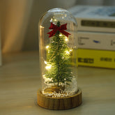 Christmas Small Night Lamp Mini Glass Cover My Store