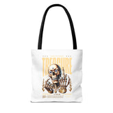 Treasure Hunting Tote Bag, Skull Design, Fun Beach Bag, Unique Gift for Adventurers, Perfect for Everyday Use Printify