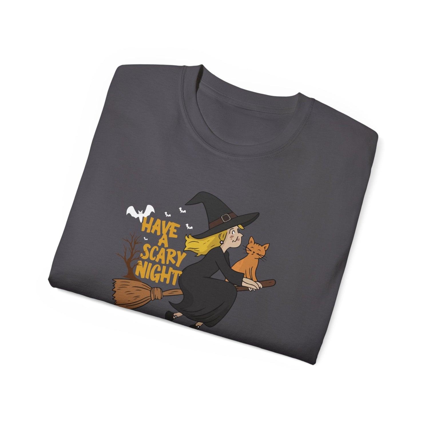 Halloween Witch T-Shirt, Funny Tee, Spooky Apparel, Costume Party Shirt, Fall Fashion, Trick or Treat Printify