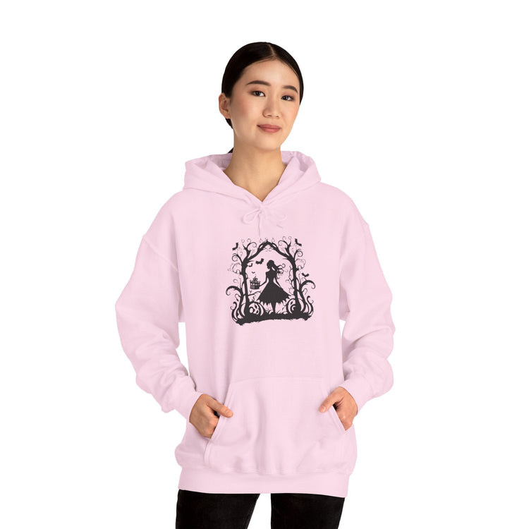 Mystical Nature Unisex Hoodie - Cozy Sweatshirt for Autumn, Halloween, Gift for Nature Lovers, Comfortable Casual Wear Printify