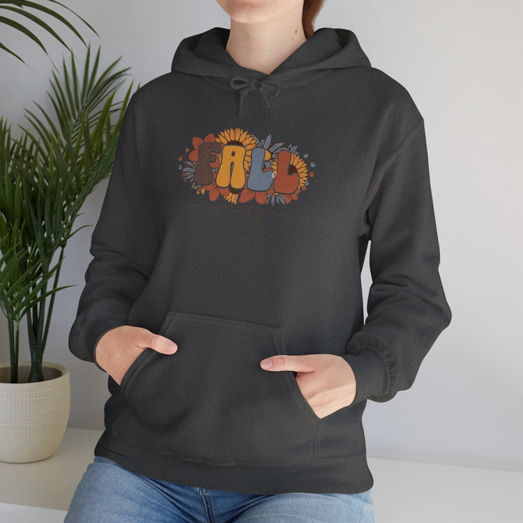 Fall Vibes Unisex Hoodie, Cozy Autumn Sweatshirt, Seasonal Fashion, Fall Gift, Casual Wear, Perfect for Thanksgiving Printify