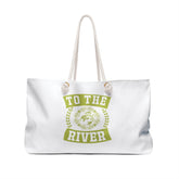 Stylish Weekender Bag for River Adventures, Great for Travel, Beach Trips, Outdoor Events, Gifts for Nature Lovers Printify