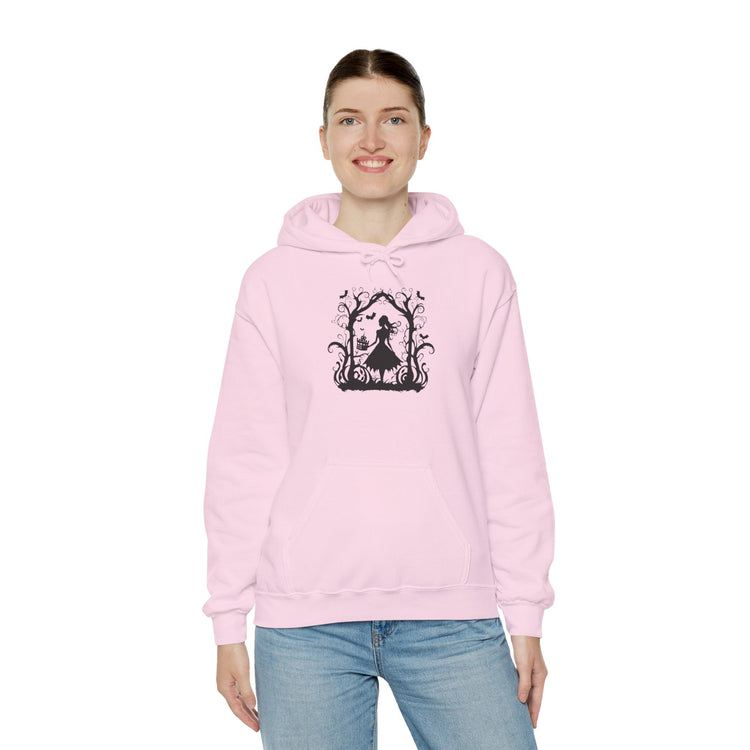 Mystical Nature Unisex Hoodie - Cozy Sweatshirt for Autumn, Halloween, Gift for Nature Lovers, Comfortable Casual Wear Printify