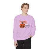 Pumpkin Skeleton Sweatshirt, Cozy Fall Apparel, Halloween Gift, Unisex Sweatshirt, Autumn Fashion Printify