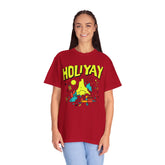 Holi-Yay Graphic T-Shirt, Fun Summer Tee, Unique Gift, Casual Wear, Birthday, Holiday Celebration, Unisex Apparel Printify