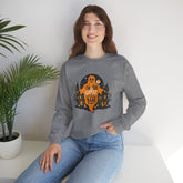 Unisex Halloween Ghost Sweatshirt - Spooky Vibes, Cozy Apparel, Perfect for Fall, Ghost Lover Gift, Halloween Celebration Printify