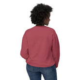Unisex Lightweight Crewneck Sweatshirt - Nightmare Before Coffee Printify