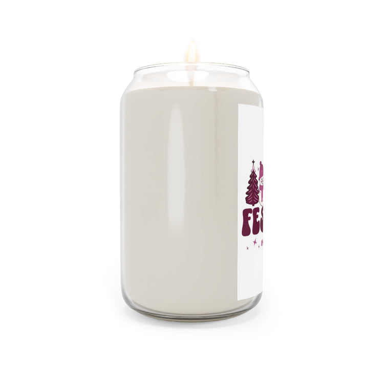 Festive Scented Soy Candles, Holiday Decor, Gift for Mom, Christmas Candle, Aromatherapy, Home Fragrance Printify