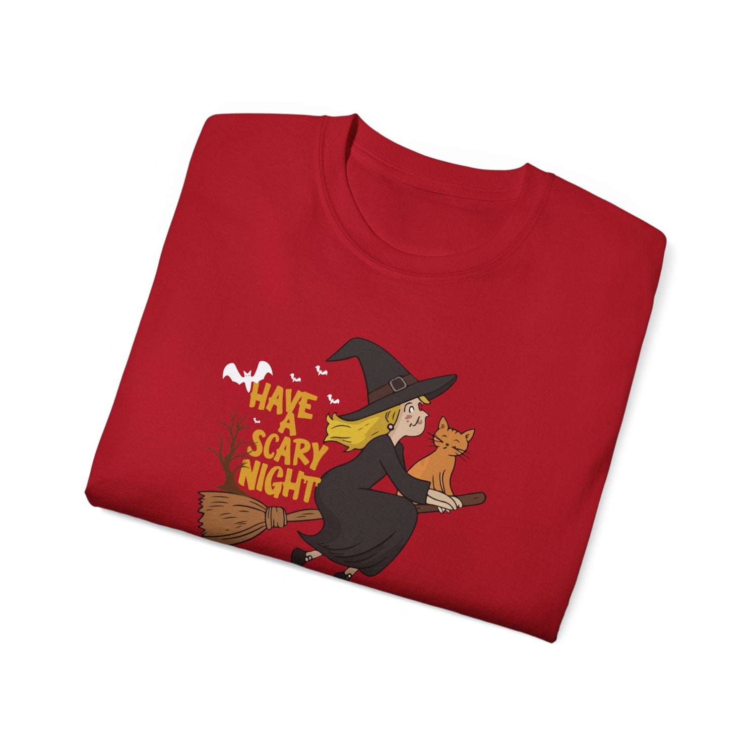 Halloween Witch T-Shirt, Funny Tee, Spooky Apparel, Costume Party Shirt, Fall Fashion, Trick or Treat Printify