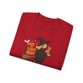 Halloween Witch T-Shirt, Funny Tee, Spooky Apparel, Costume Party Shirt, Fall Fashion, Trick or Treat Printify