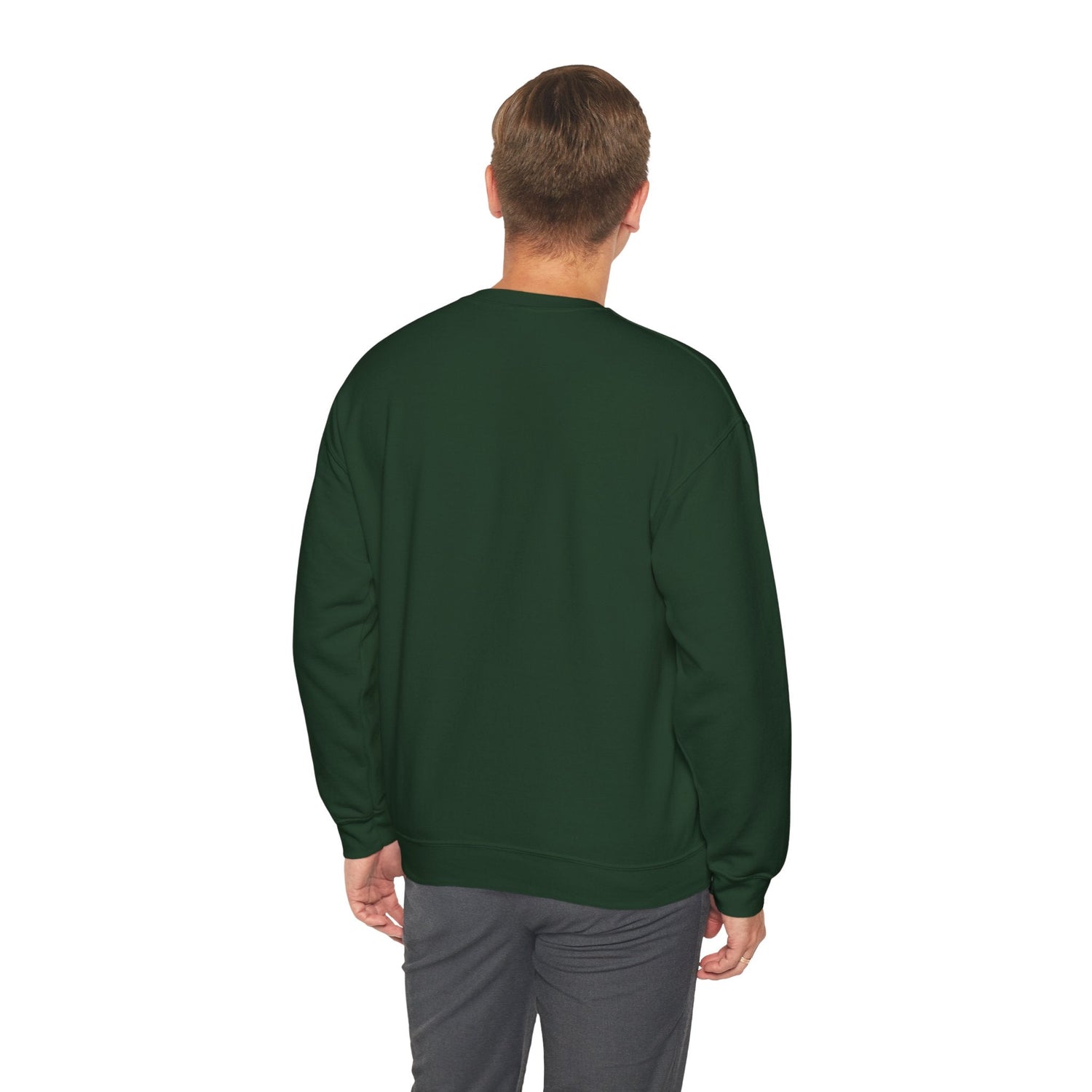 Home for the Holidays Crewneck Sweatshirt, Festive Sweater, Winter Apparel, Christmas Gift, Cozy Holiday Wear Printify