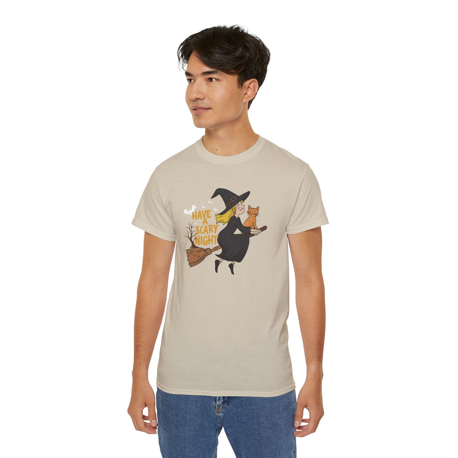 Halloween Witch T-Shirt, Funny Tee, Spooky Apparel, Costume Party Shirt, Fall Fashion, Trick or Treat Printify